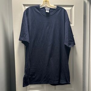 Champion Men's Dark Blue Short Sleeve Tee